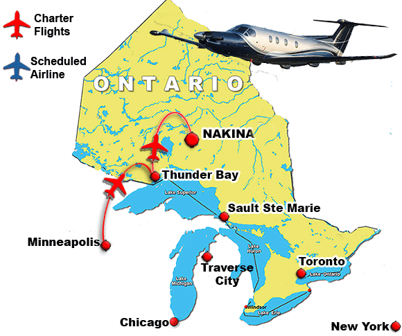 Nakina Charter Flights